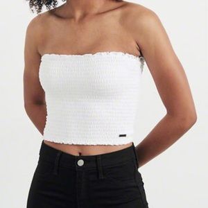 Hollister Smocked Tube Top
